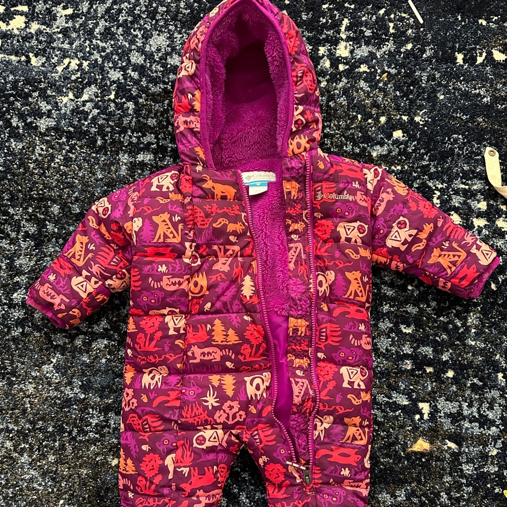 Columbia infant 6-12 mo snowsuit